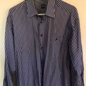 Ike Behar classic stripe men’s shirt